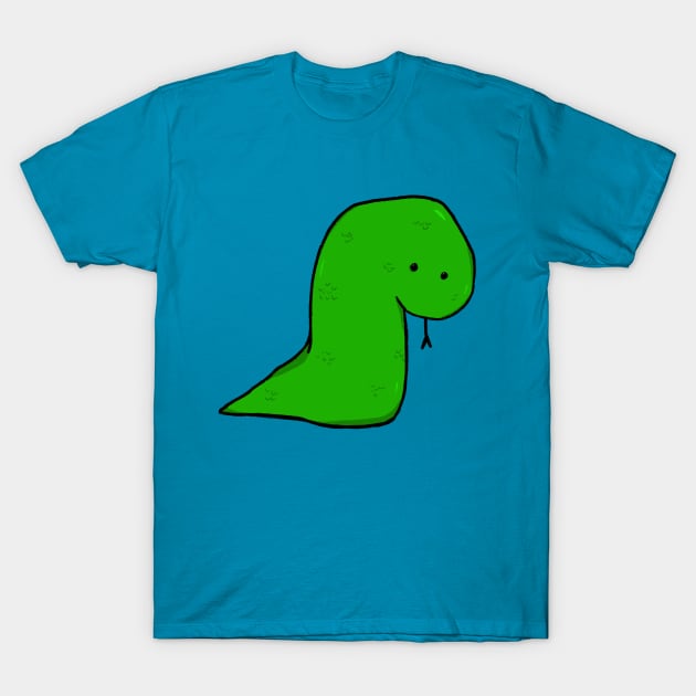 Snake orb T-Shirt by funkysmel